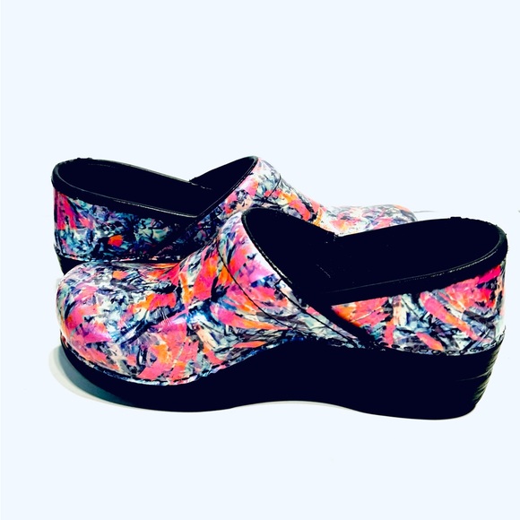 Multi color Dansko Florals - Picture 3 of 12